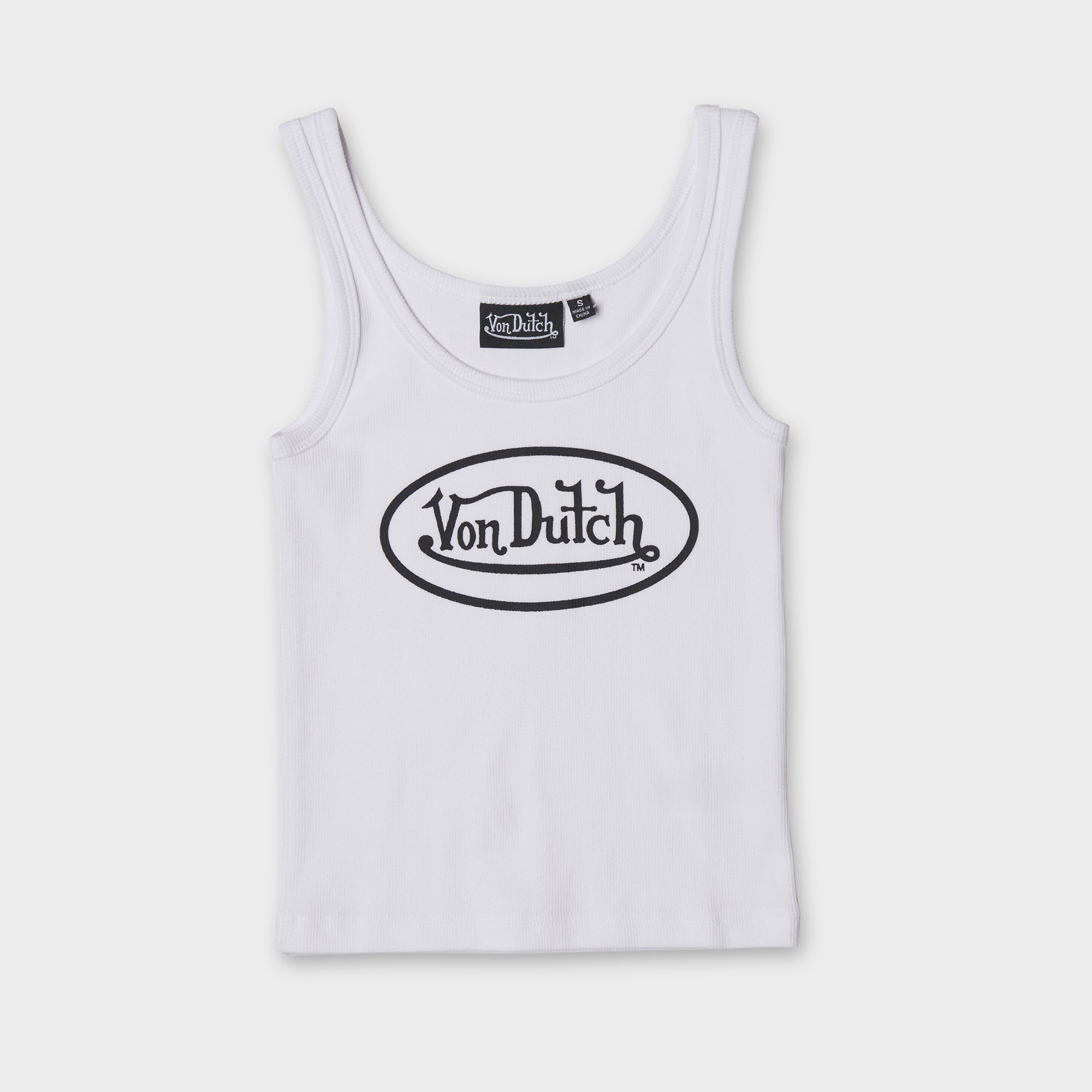 CLASSIC LOGO TANK (WHITE)