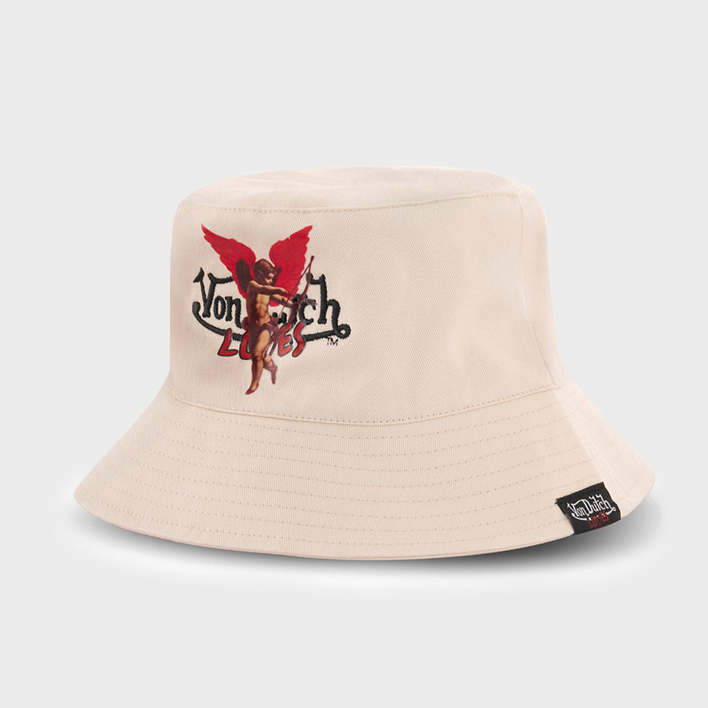 ANGEL BUCKET HAT (CREAM)