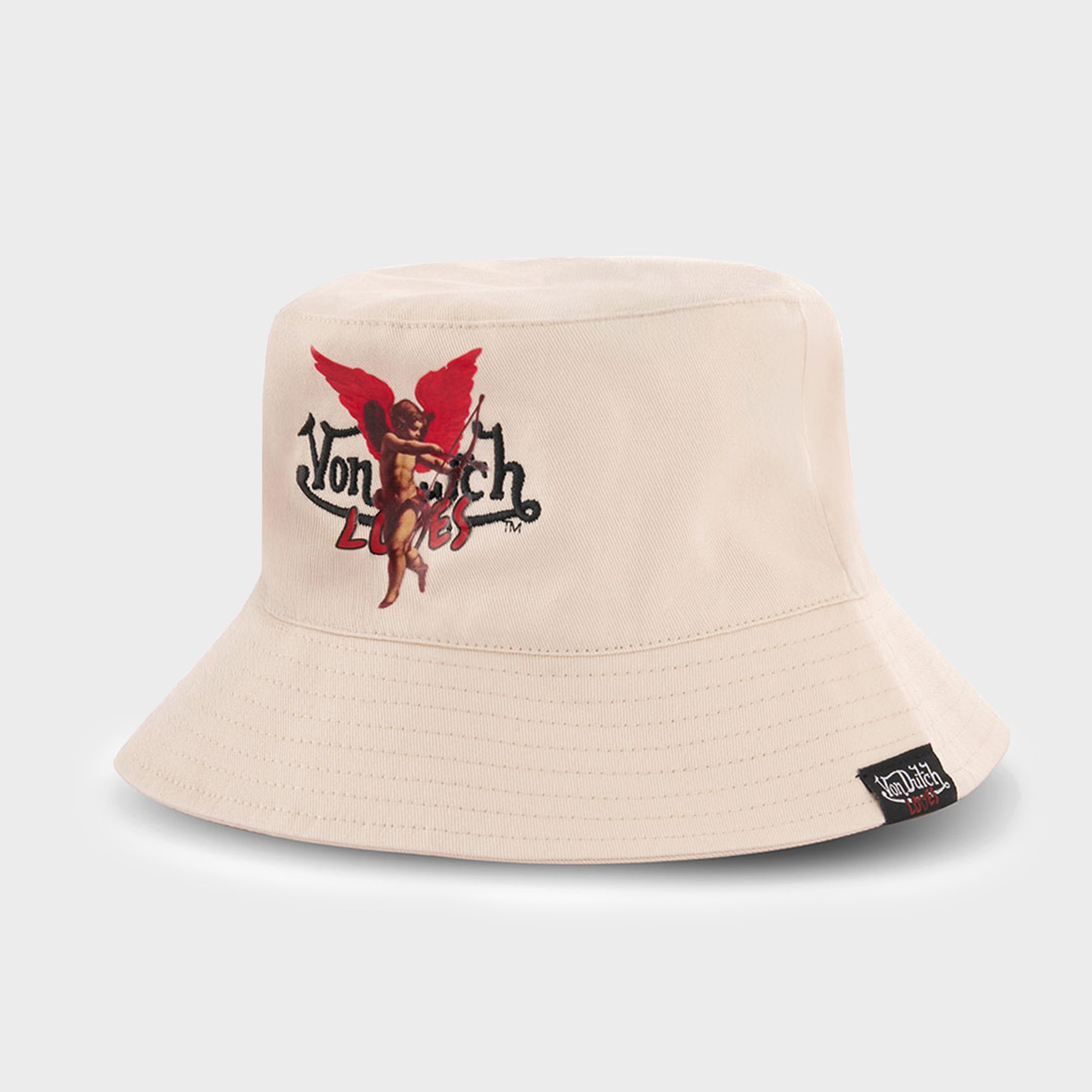 ANGEL BUCKET HAT (CREAM)