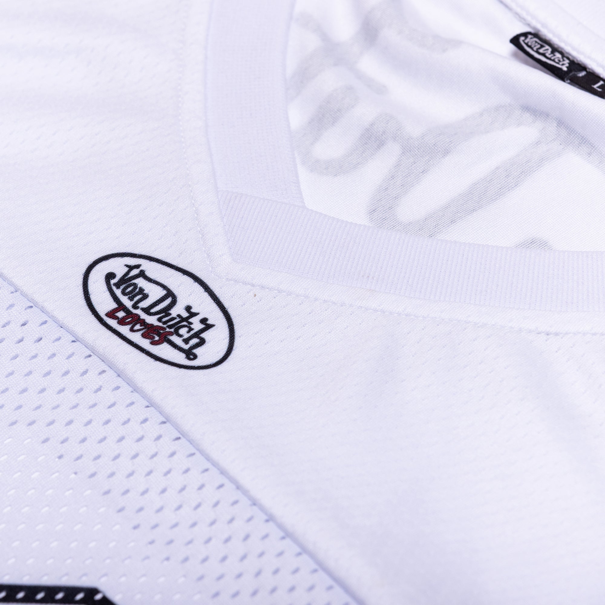 LOVES 22 AMERICAN FOOTBALL JERSEY (WHITE & BLACK)