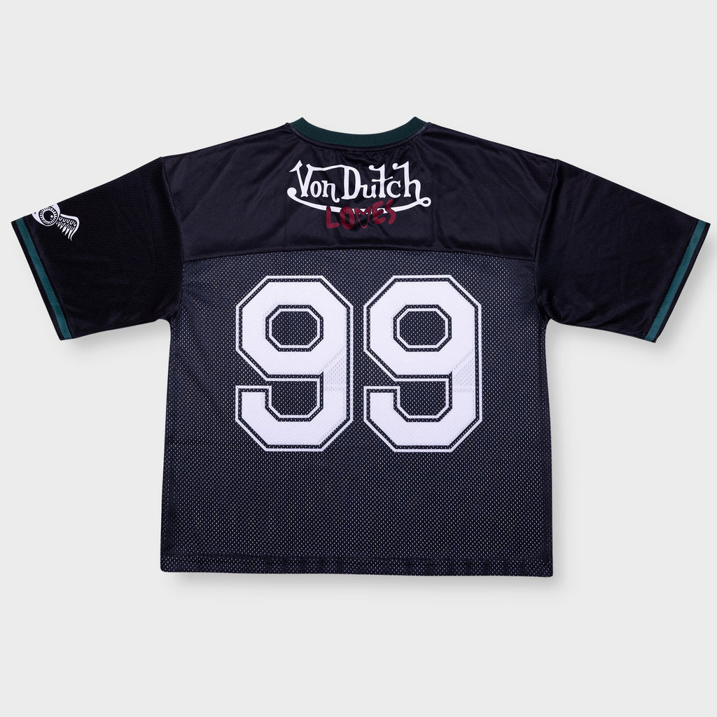 99 LOVES AMERICAN FOOTBALL JERSEY  (NAVY)