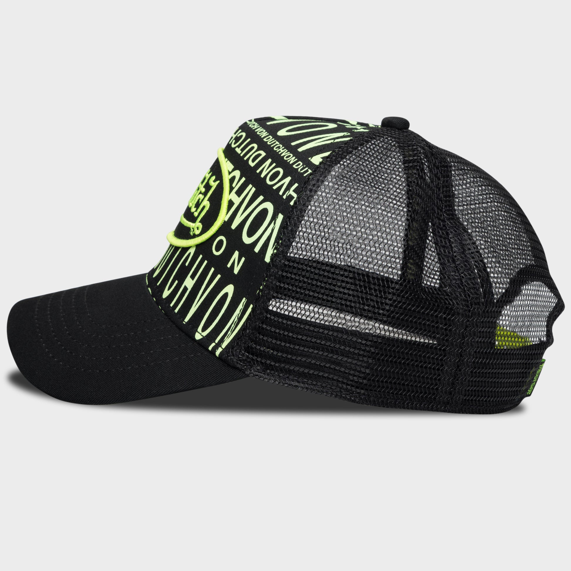 CLASSIC TRUCKER IN BLACK & NEPTUNE GREEN