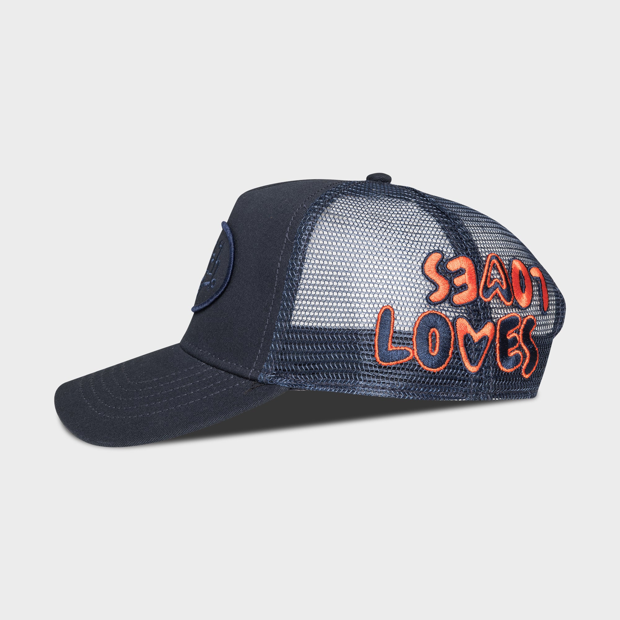 VON DUTCH LOVES SMALL HEART NAVY CANVAS