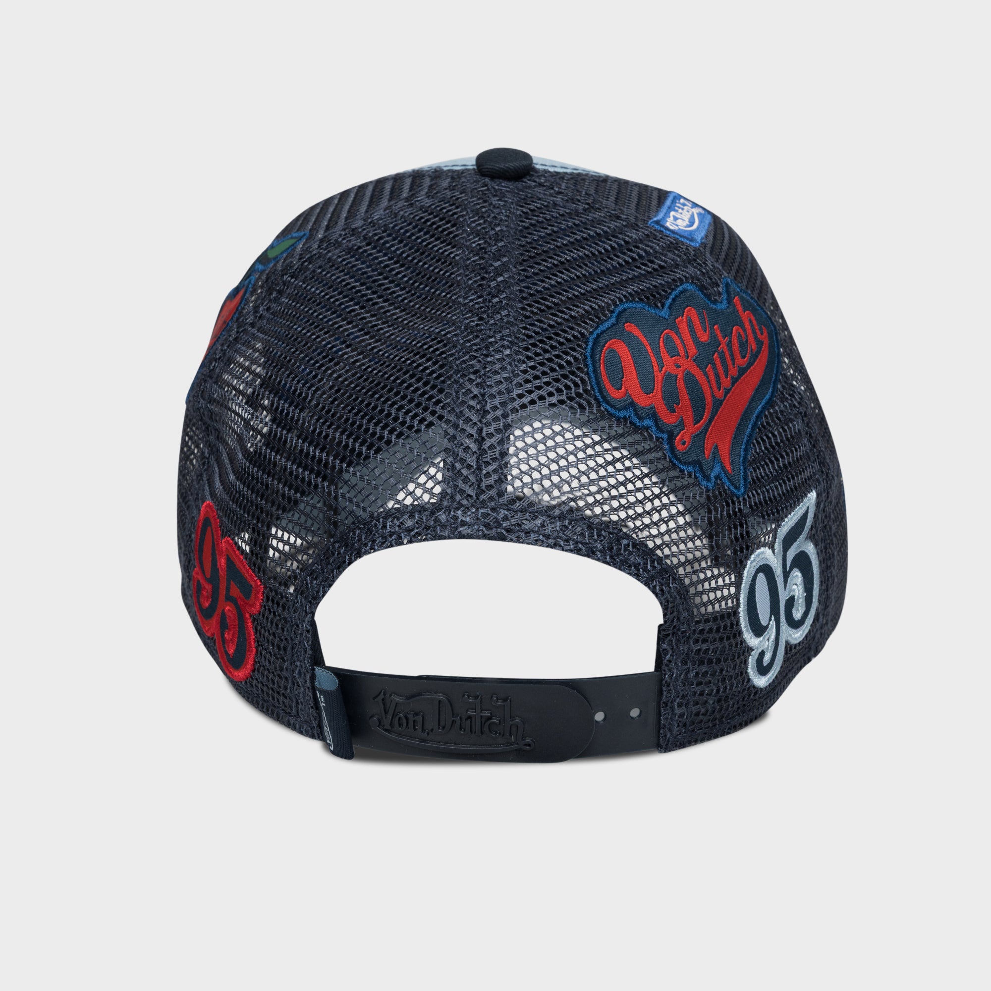 PATCHES TRUCKER (LIGHT BLUE NAVY)
