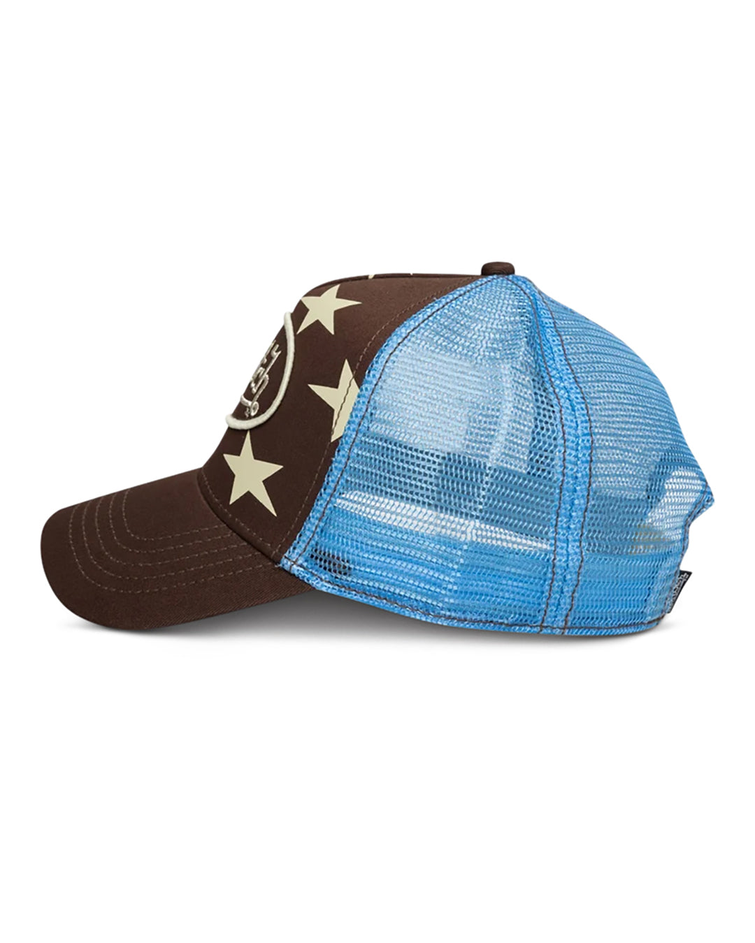 Von Dutch AMERICANA  BLUE AND BROWN TRUCKER HAT