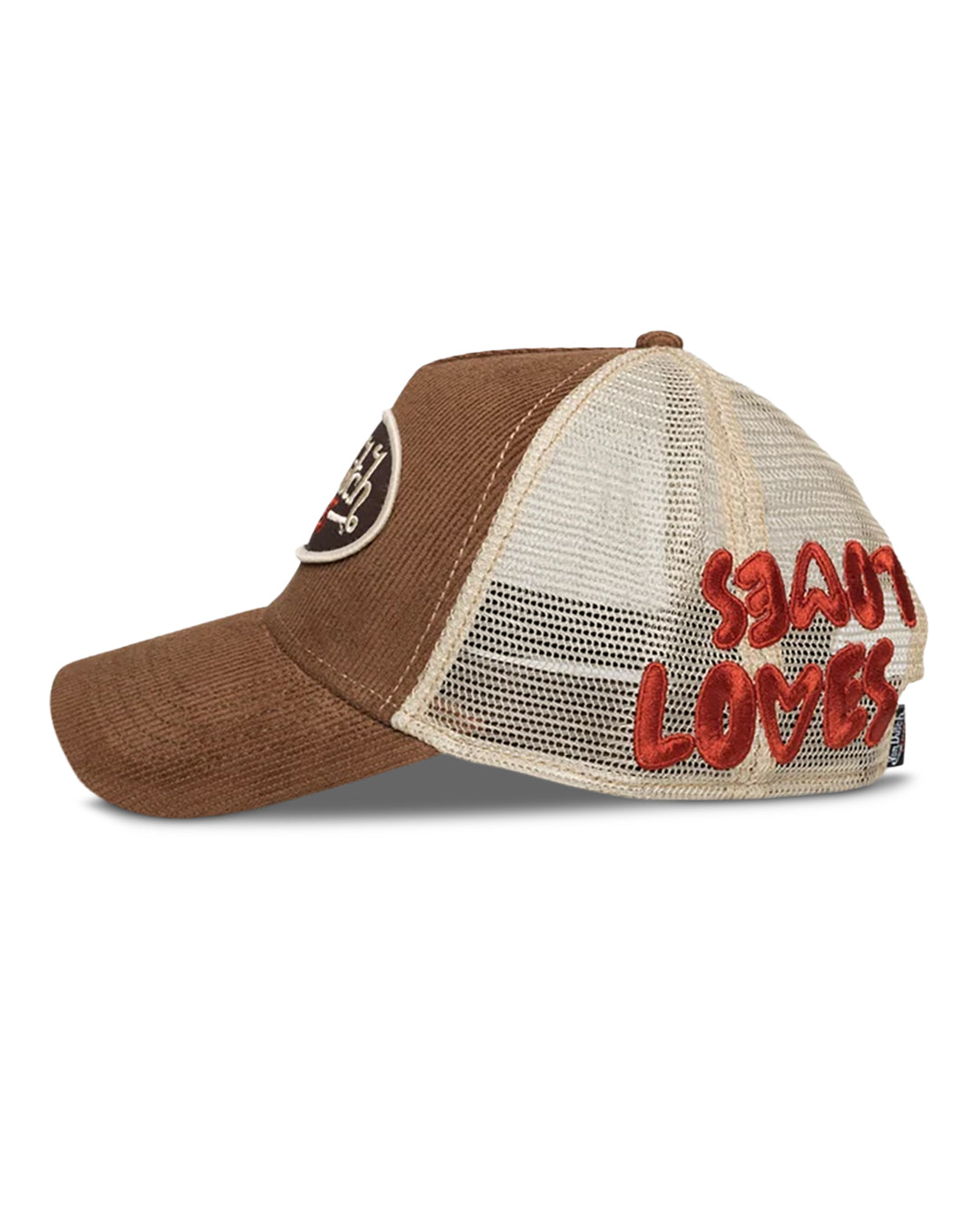 Von Dutch CORDUTCH BROWN ON BROWN Trucker Hat