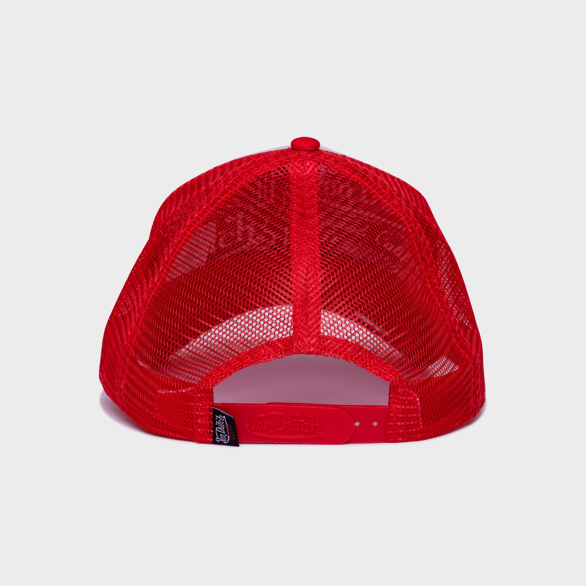 CLASSIC RED AND WHITE TRUCKER