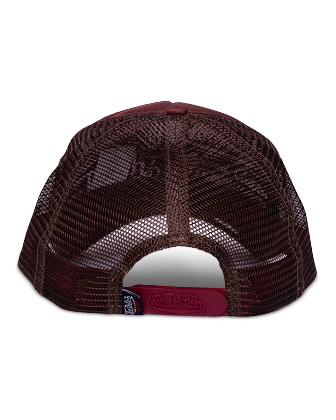 Von Dutch 99 TRUCKER HAT in RUST RED