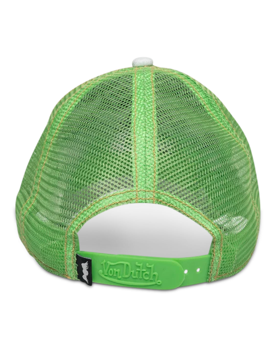 Von Dutch COASTAL BLUE/GREEN TAGGED TRUCKER HAT