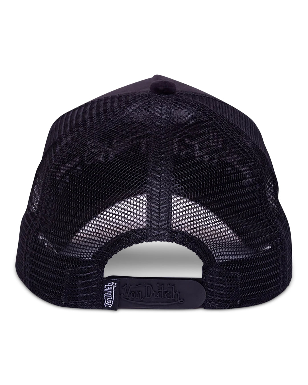 Von Dutch JET BLACK ON BLACK TRUCKER HAT