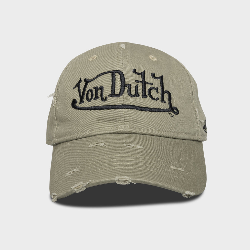 DISTRESSED HAT IN STONE
