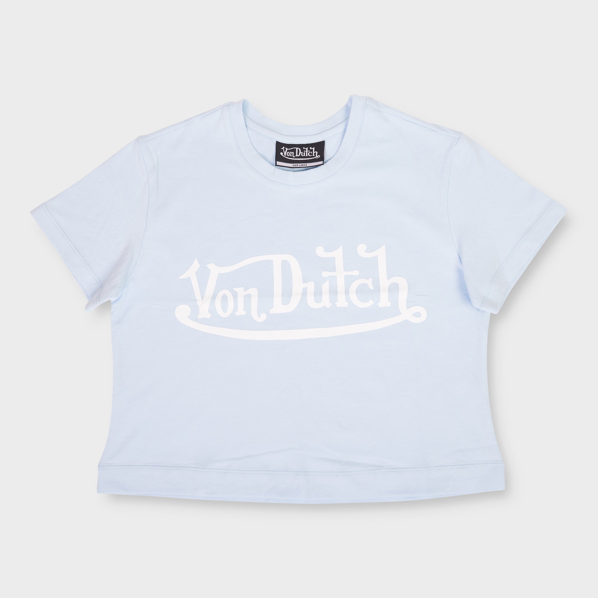 'BABY' TEE (PALE BLUE)