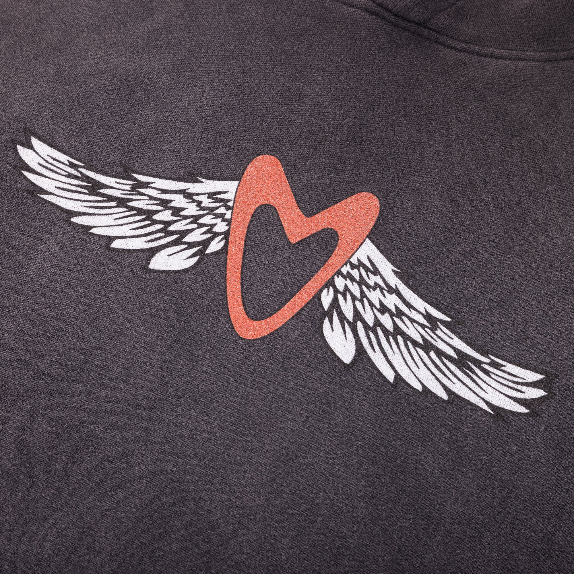 BLACK VINTAGE WASH HOODIE (OVERSIZE)