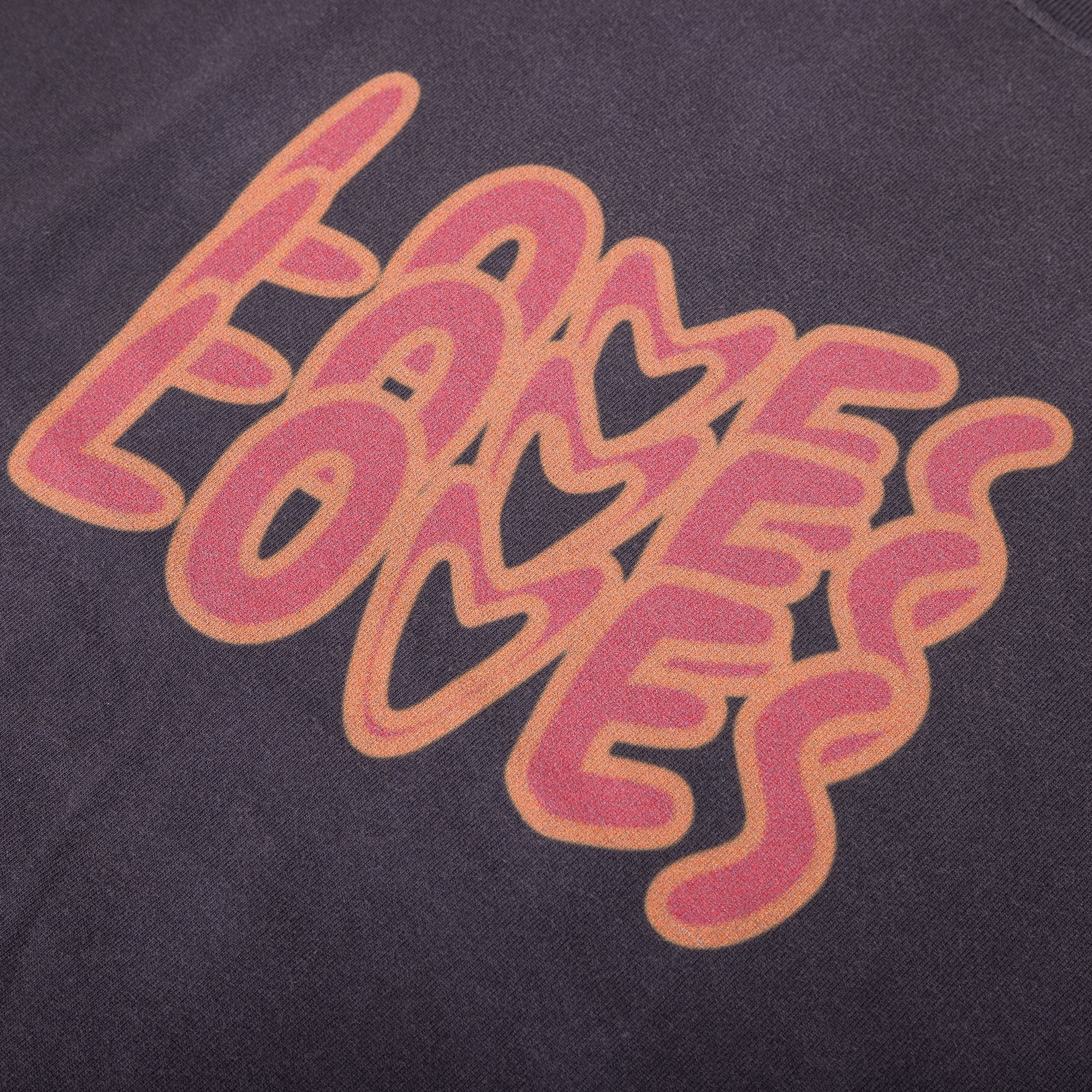 THREE LOVES TEE COTTON BLACK