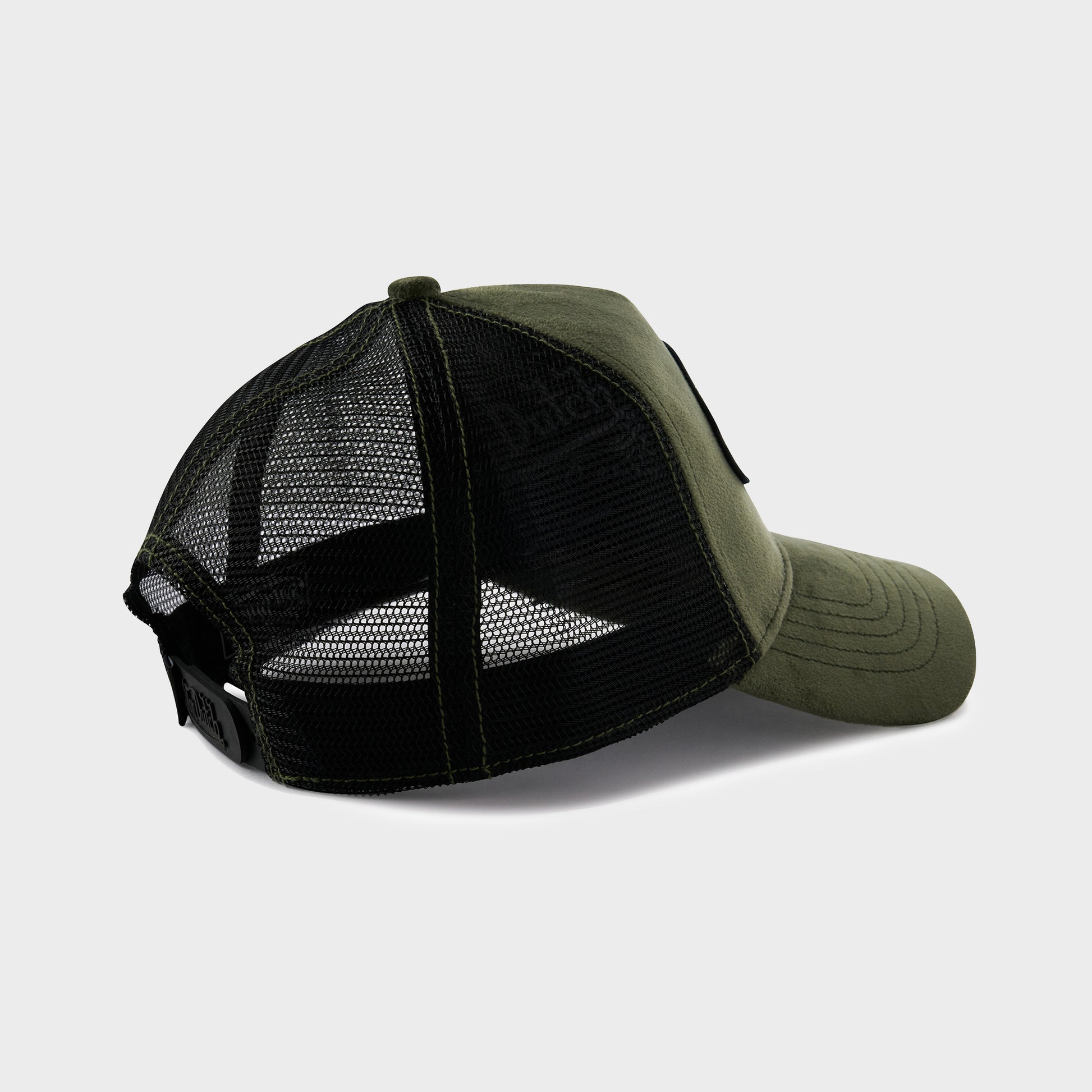 VELVET TRUCKER IN OLIVE