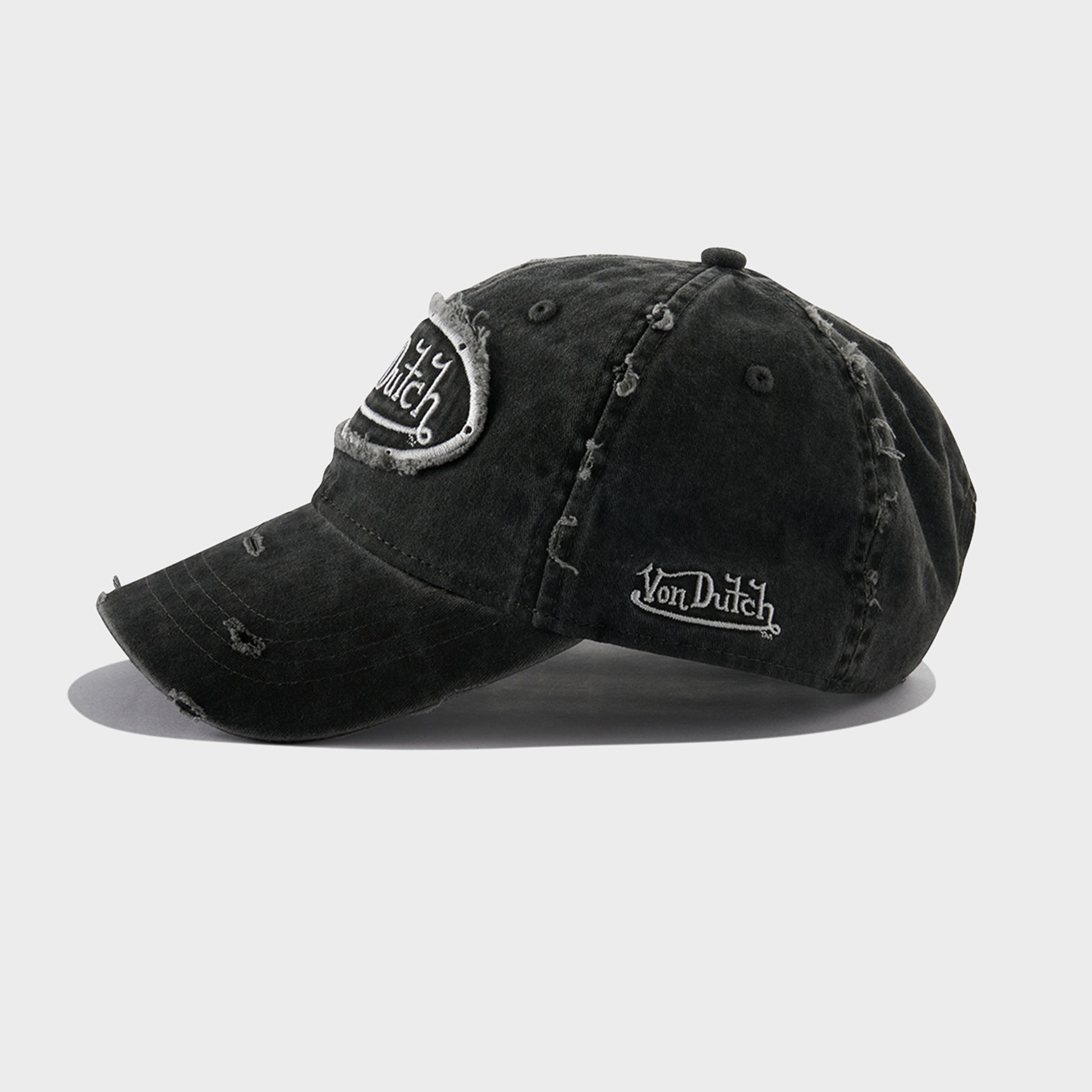 CYCLED DAD HAT IN BLACK