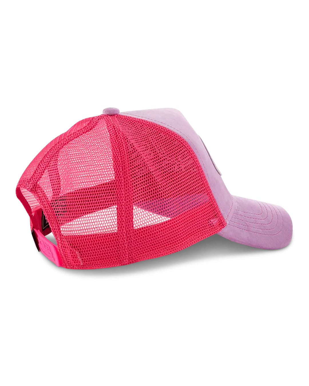 Von Dutch LILAC ICE VELVET TRUCKER HAT
