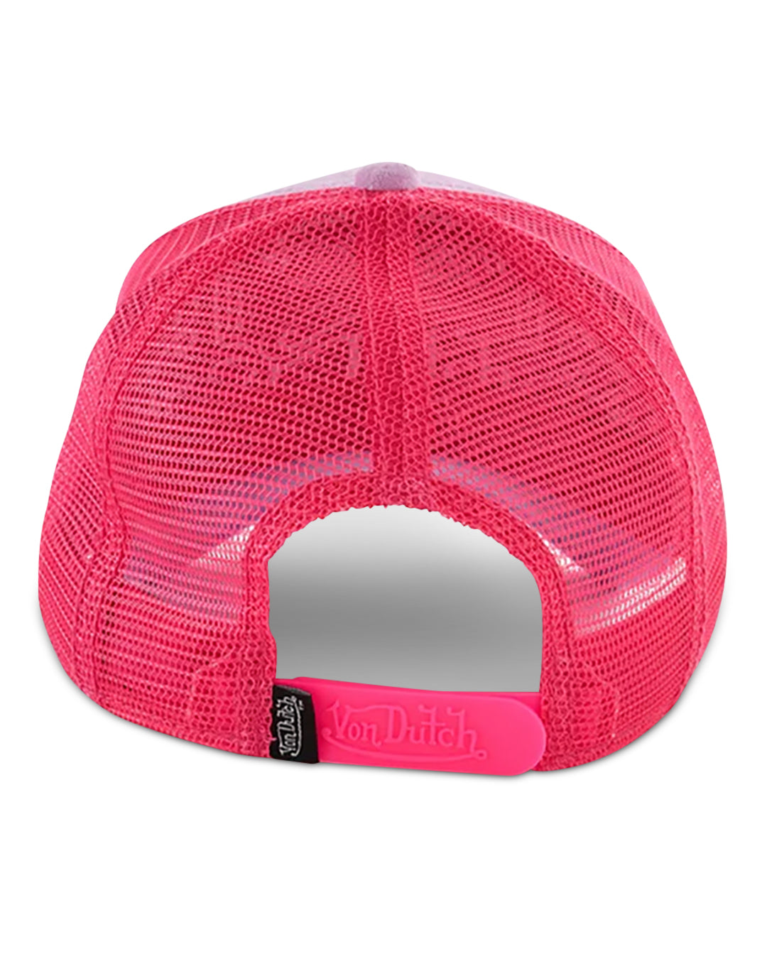 Von Dutch LILAC ICE VELVET TRUCKER HAT