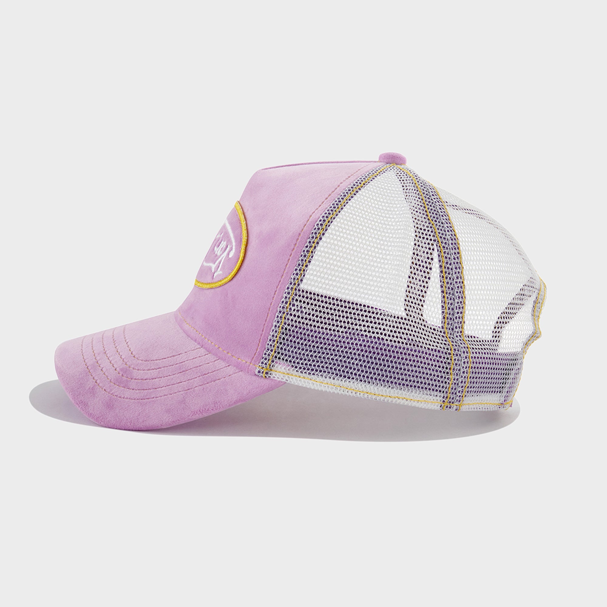 BARELY GRAPE VELVET TRUCKER
