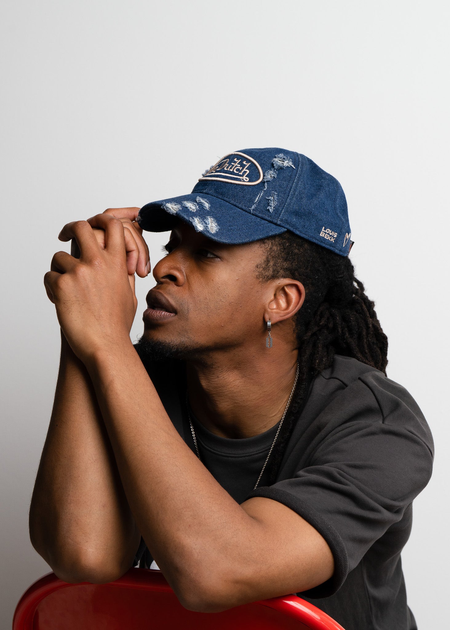 LOUIS BEKK X VON DUTCH LOVES (VINTAGE BLUE DENIM)