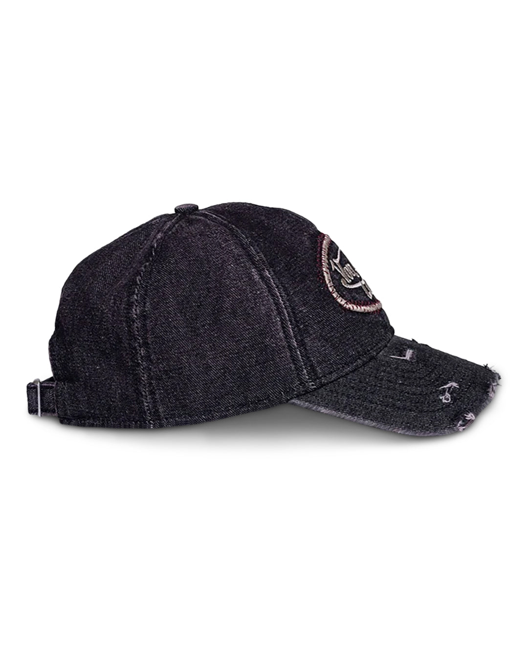 VINTAGE CULTURE X VON DUTCH LOVES DISTRESSED GREY DAD HAT