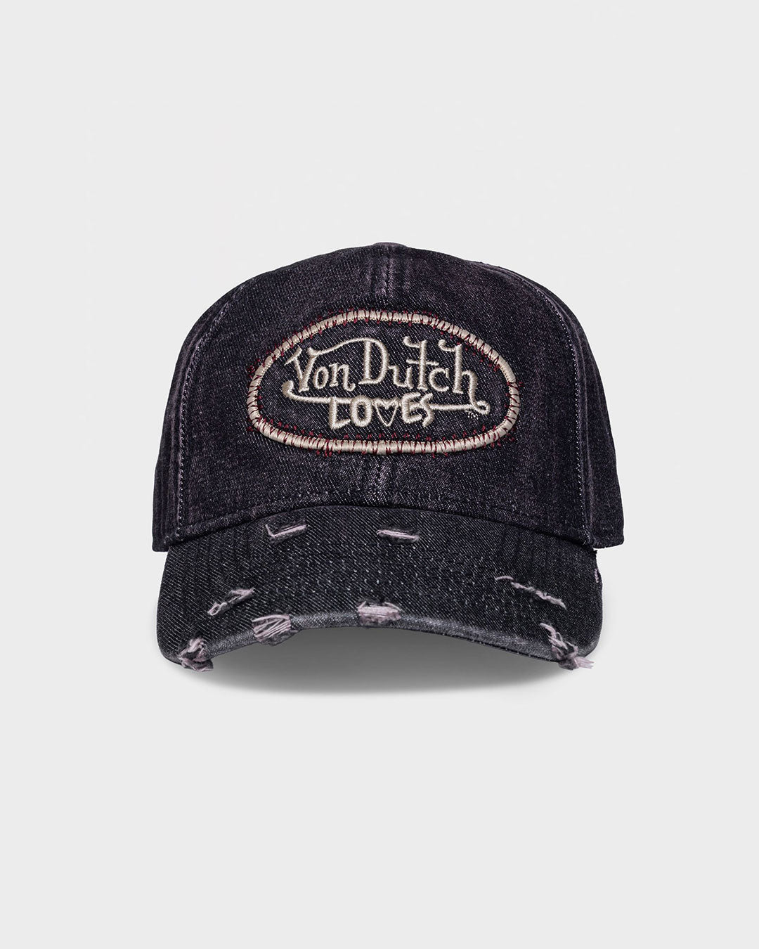 PRE-ORDER VINTAGE CULTURE X VON DUTCH LOVES DISTRESSED GREY CAP