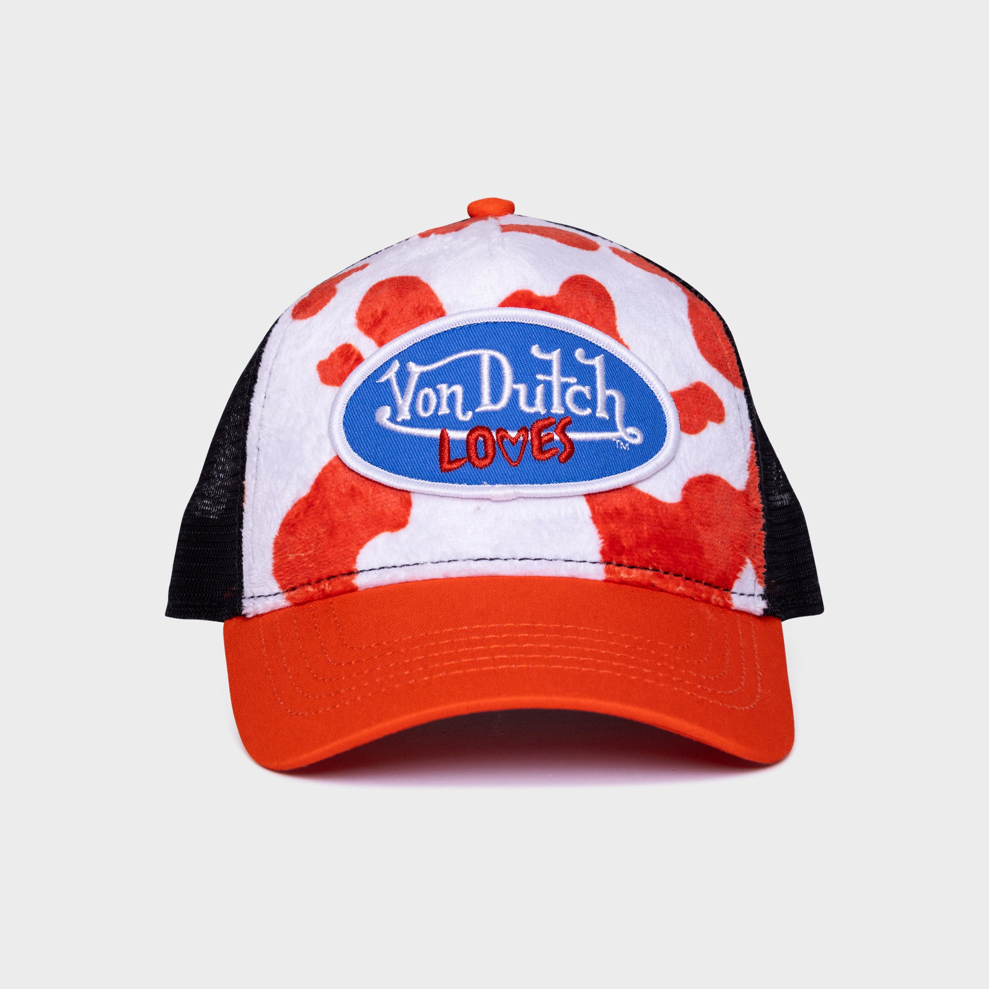 VELVET ORANGE COW TRUCKER