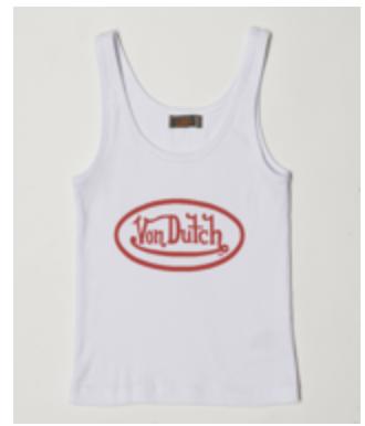 VDTTO0126 Cotton rib White