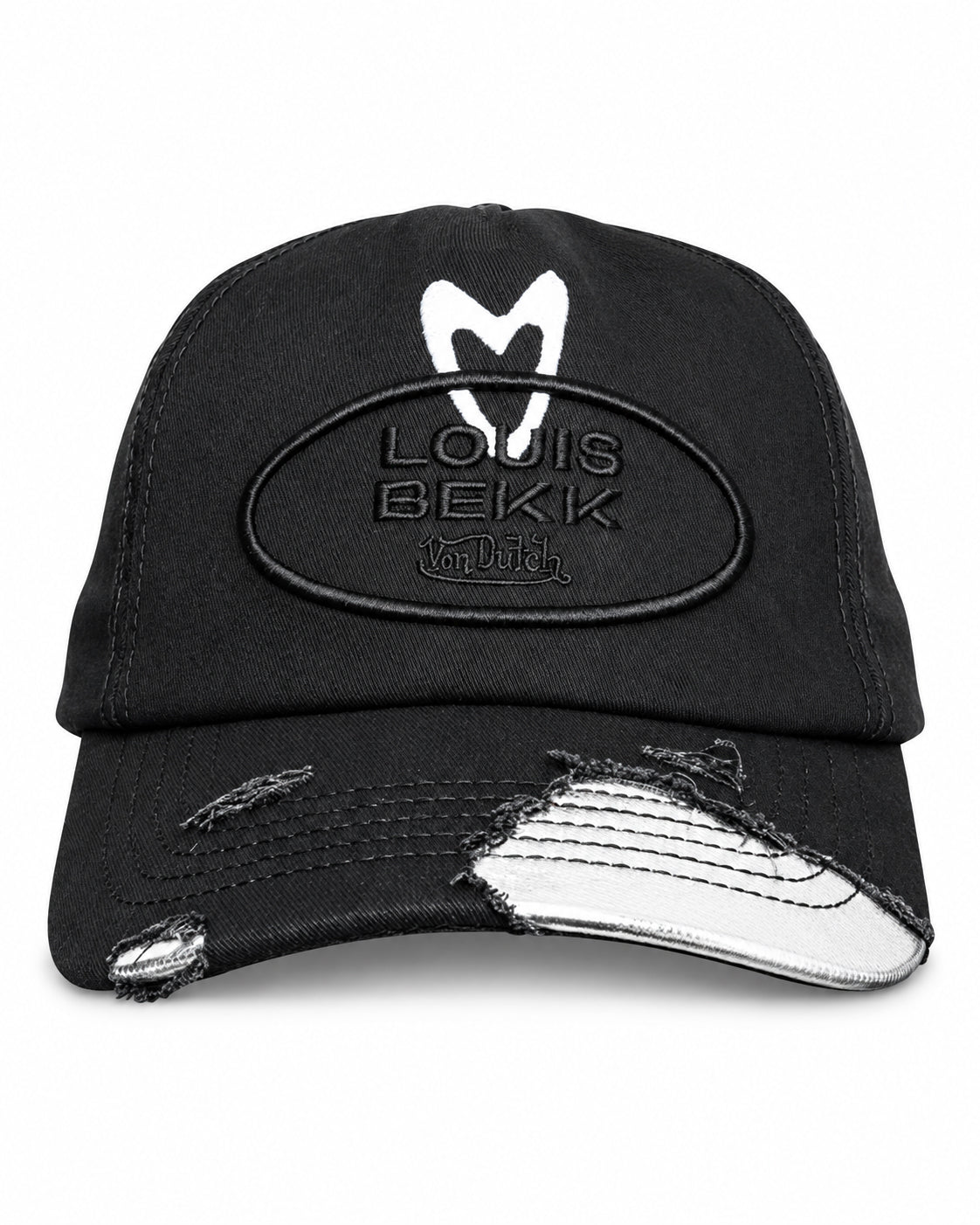 LOUIS BEKK X VON DUTCH HAT IN BLACKOUT