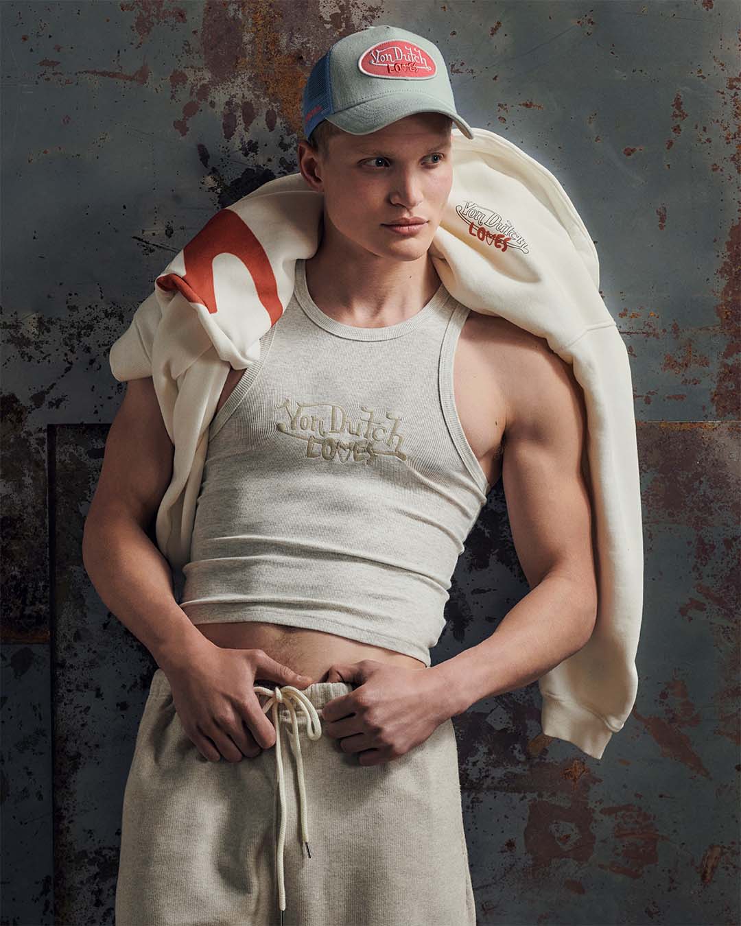 FADED HEART VEST TOP