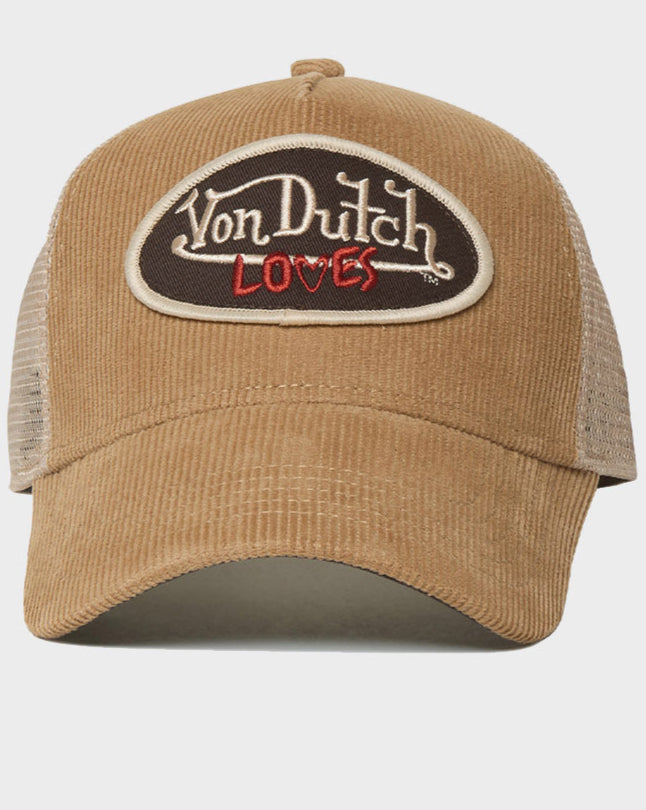 VON DUTCH LOVES SEPIA TRUCKER