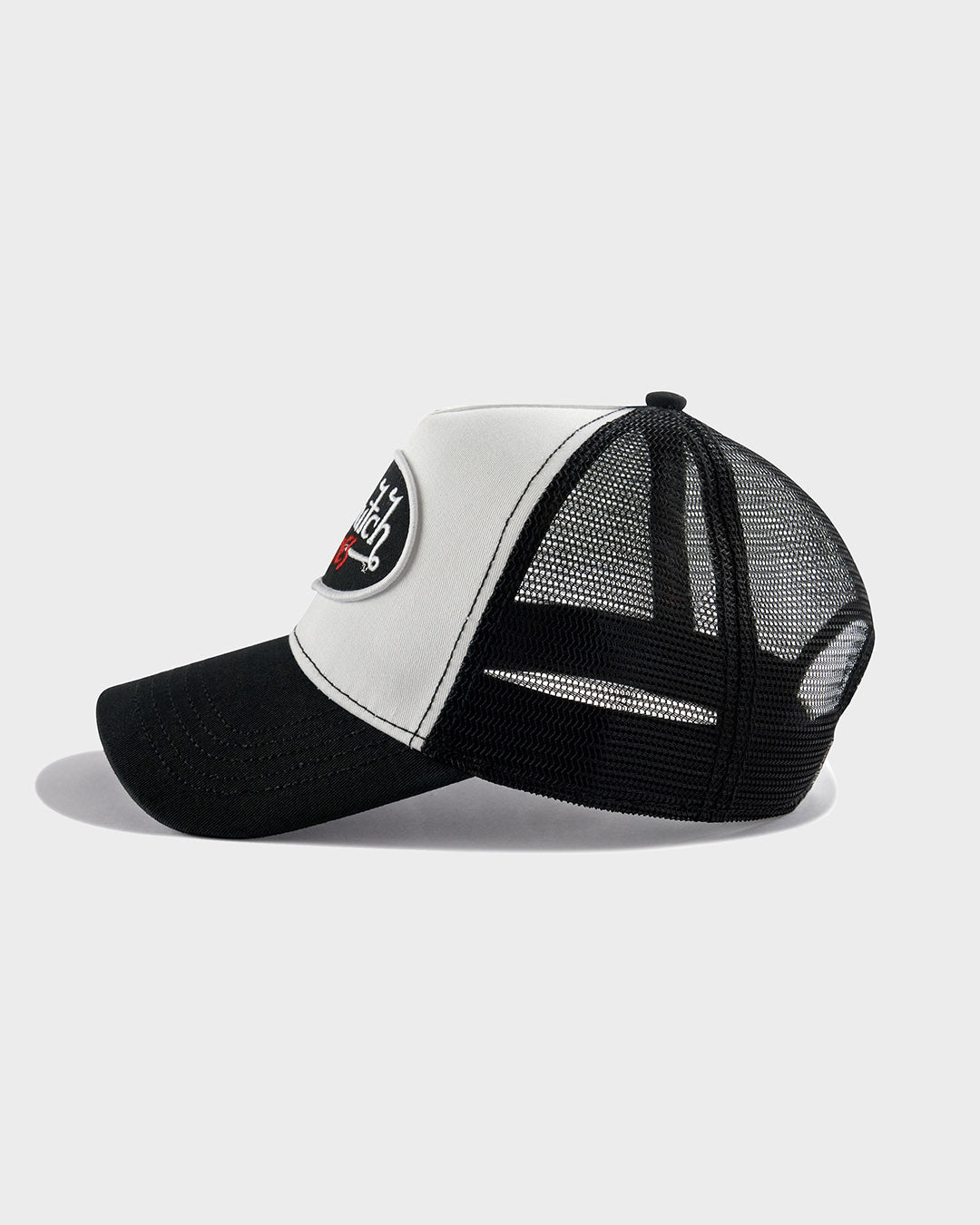 BLACK & WHITE VON DUTCH LOVES CLASSIC TRUCKER