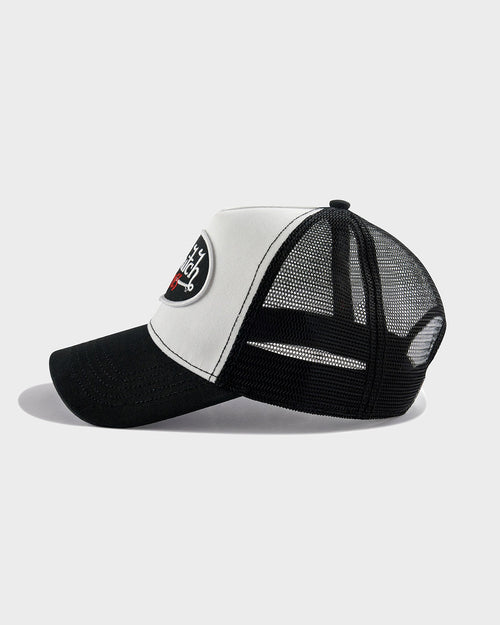 BLACK & WHITE VON DUTCH LOVES CLASSIC TRUCKER