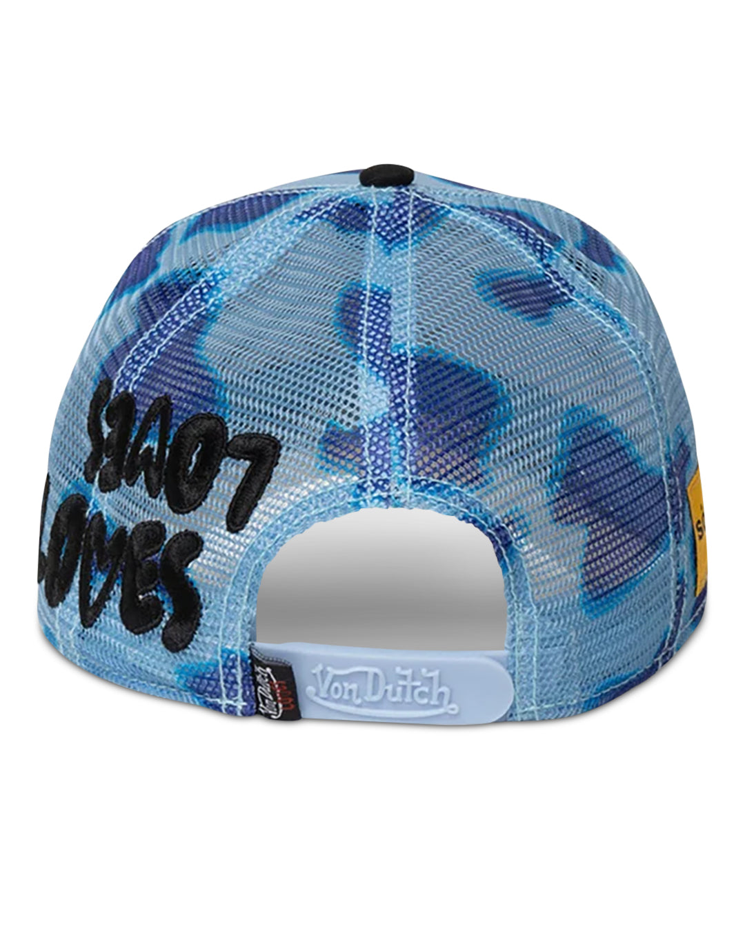 Von Dutch LIMITED EDITION OFFICIAL SONAR 2025 BLUE TRUCKER HAT
