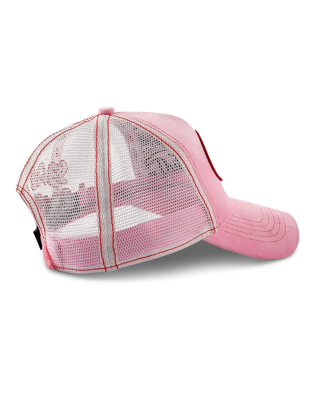 Von Dutch PINK VELVET VON DUTCH LOVES TRUCKER HAT