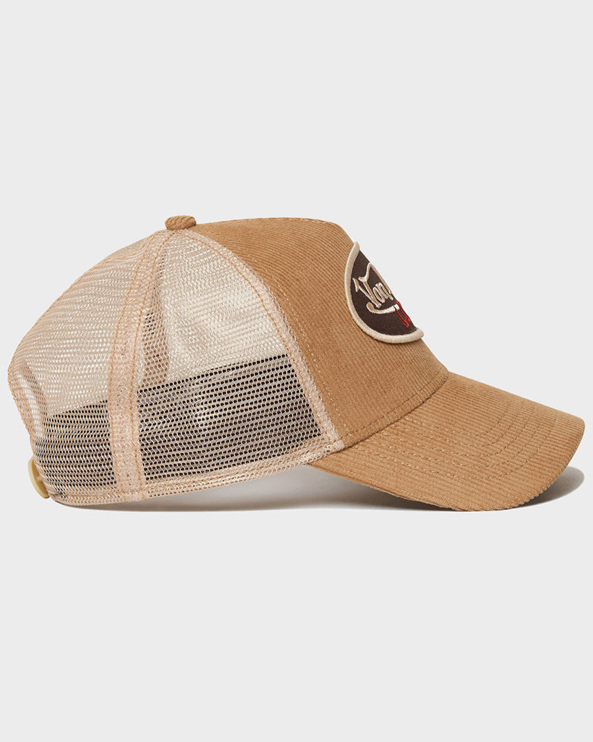 LOVES CORDUTCH TRUCKER (BROWN ON BROWN)