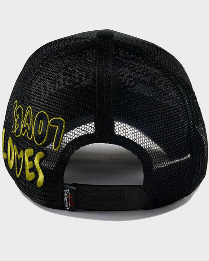 VON DUTCH LOVES YELLOW & BLACK