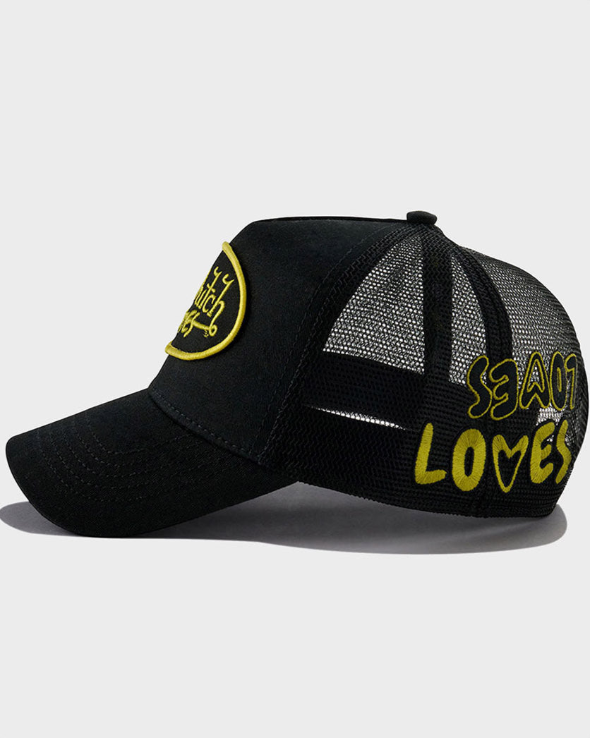 VON DUTCH LOVES YELLOW & BLACK