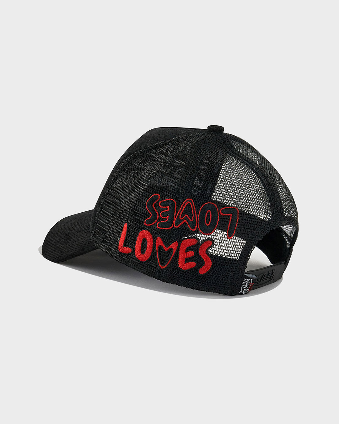 BLACK CORD LARGE HEART TRUCKER